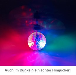 Hubschrauber Ball mit bunter LED-Beleuchtung - 3 Hubschrauber Ball mit bunter LED-Beleuchtung - 3