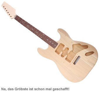 E-Gitarren Bausatz - Premium Edition - 2 E-Gitarren Bausatz - Premium Edition - 2