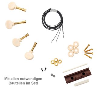Sopran Ukulele Bausatz - 3 Sopran Ukulele Bausatz - 3