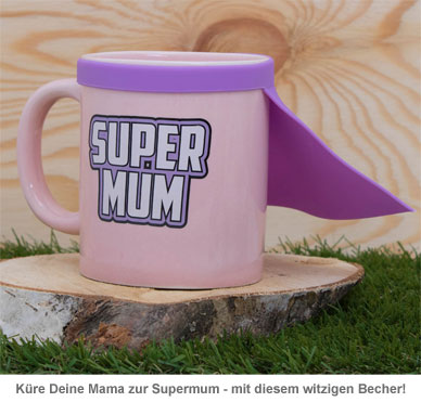 Super Mum Tasse mit Cape - 2 Super Mum Tasse mit Cape - 2