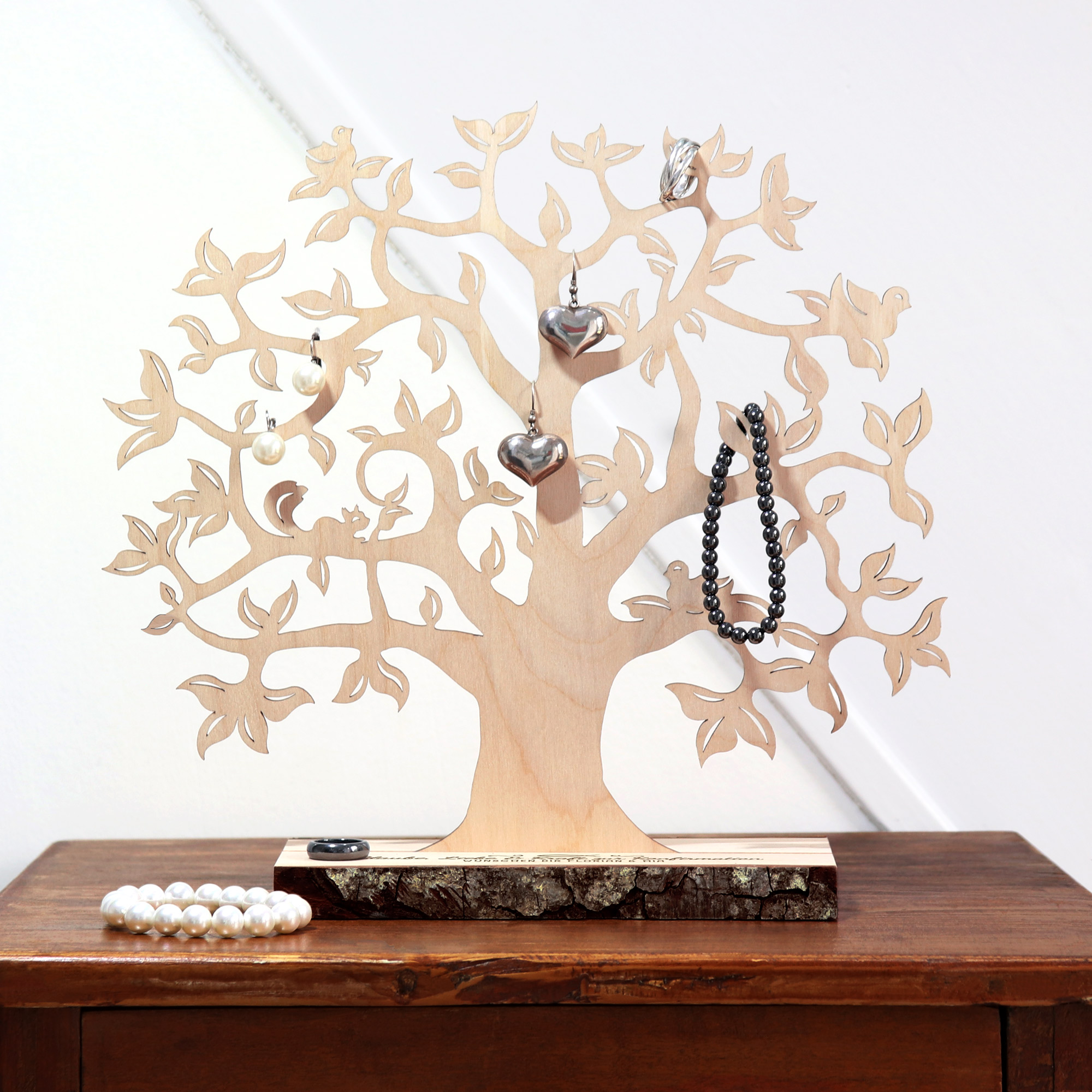 Baum mit Sockel graviert - Konfirmation (klein) - 2 Baum mit Sockel graviert - Konfirmation (klein) - 2