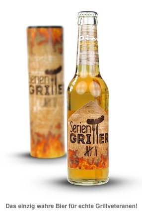 Bierflasche 0,33 l - Seriengriller - 2 Bierflasche 0,33 l - Seriengriller - 2