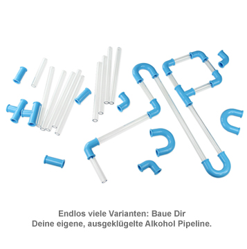 Alkohol Pipeline - 40-teiliges Set - 2 Alkohol Pipeline - 40-teiliges Set - 2