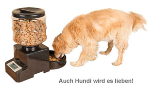 Futterautomat für Katzen und Hunde - mit Zeitschaltuhr - 3 Futterautomat für Katzen und Hunde - mit Zeitschaltuhr - 3