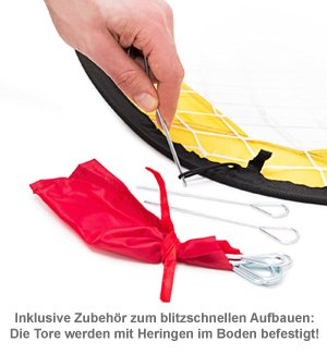 Pop Up Tor 2er Set - Fußballtore für den Garten - 3 Pop Up Tor 2er Set - Fußballtore für den Garten - 3