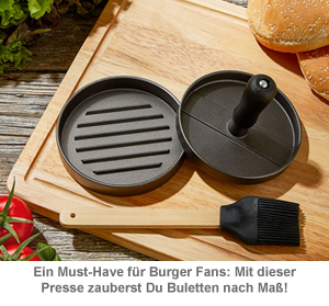 Burgerpresse - Patty Maker Grillset - 2 Burgerpresse - Patty Maker Grillset - 2