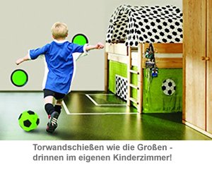 Torwandschießen für Kinder - Indoor Klett Fußball Set - 2 Torwandschießen für Kinder - Indoor Klett Fußball Set - 2