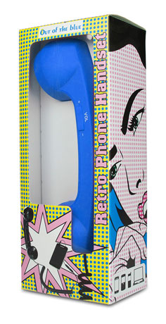 Telefonhörer für Handys - blau - 2 Telefonhörer für Handys - blau - 2