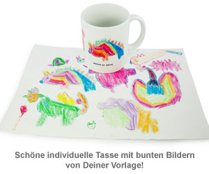 Persönliche Kinderbilder Tasse - 2 Persönliche Kinderbilder Tasse - 2