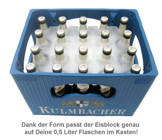 Bierkühler - Eisblockform für Bierkisten - 2 Bierkühler - Eisblockform für Bierkisten - 2