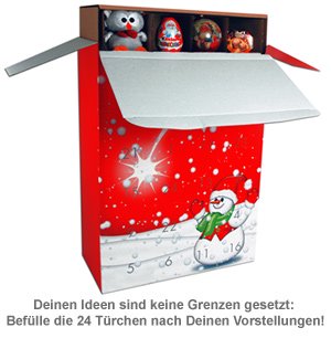 Adventskalender zum Befüllen - XXL Version - 2 Adventskalender zum Befüllen - XXL Version - 2