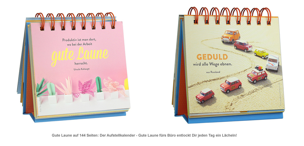 Aufstellkalender - Gute Laune fürs Büro - 2 Aufstellkalender - Gute Laune fürs Büro - 2