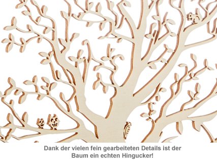 Baum mit Sockel graviert - für Paare (klein) - 3 Baum mit Sockel graviert - für Paare (klein) - 3