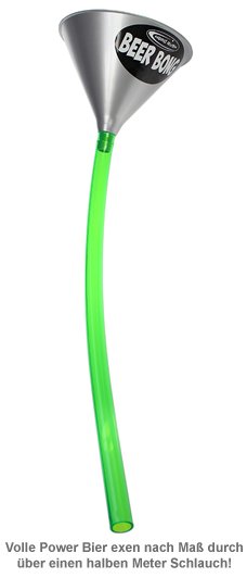 Bierbong - Trichter mit Schlauch Bierstürzer - 2 Bierbong - Trichter mit Schlauch Bierstürzer - 2