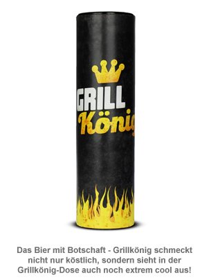 Bierflasche 0,33 l - Grillkönig - 2 Bierflasche 0,33 l - Grillkönig - 2