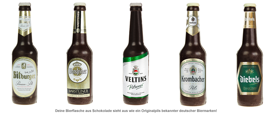 Bierflasche aus Schokolade - 2 Bierflasche aus Schokolade - 2
