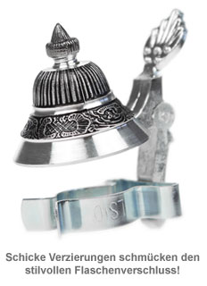 Bierflaschenverschluss - Zinndeckel - 2 Bierflaschenverschluss - Zinndeckel - 2