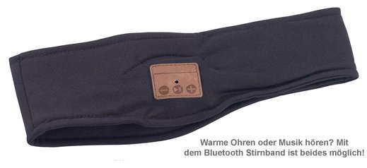 Bluetooth Stirnband mit Kopfhörern - 2 Bluetooth Stirnband mit Kopfhörern - 2