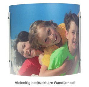 Design Foto Wandlampe - personalisiert - 2 Design Foto Wandlampe - personalisiert - 2