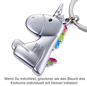 Einhorn Schlüsselanhänger - 2 Einhorn Schlüsselanhänger - 2
