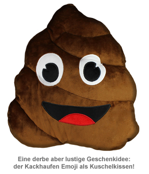 Emoji Kissen - Kackhaufen - 2 Emoji Kissen - Kackhaufen - 2
