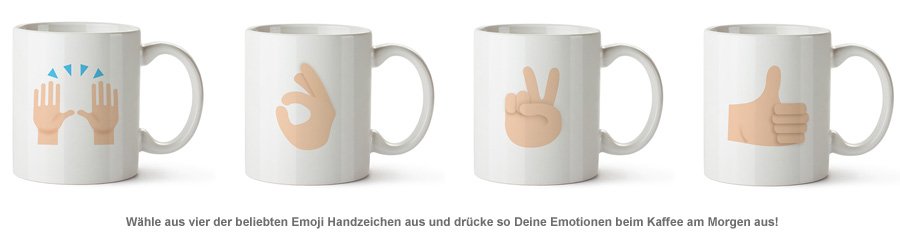 Emoji Tasse - Handzeichen - 2 Emoji Tasse - Handzeichen - 2