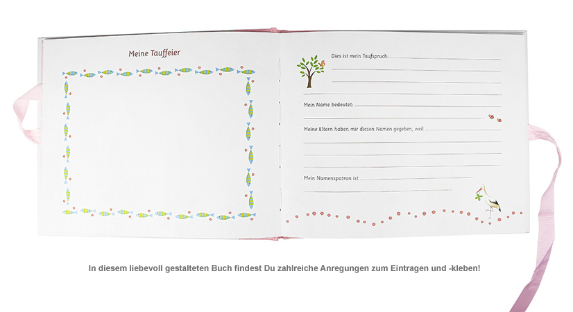 Erinnerungsalbum Taufe - Mädchen - 2 Erinnerungsalbum Taufe - Mädchen - 2