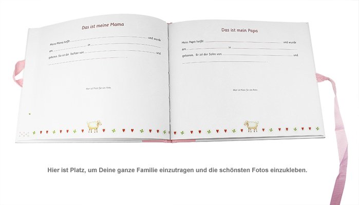 Erinnerungsalbum Taufe - Mädchen - 3 Erinnerungsalbum Taufe - Mädchen - 3