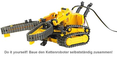 Ferngesteuertes 3in1 Kettenfahrzeug - Roboter Bausatz - 2 Ferngesteuertes 3in1 Kettenfahrzeug - Roboter Bausatz - 2
