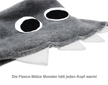 Fleece-Mütze Monster - 2 Fleece-Mütze Monster - 2