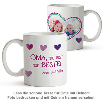 Fototasse - Oma ist die Beste - 2 Fototasse - Oma ist die Beste - 2