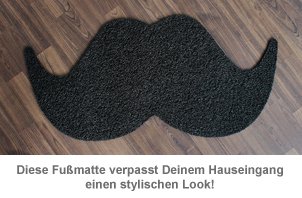 Fußmatte Moustache - 2 Fußmatte Moustache - 2