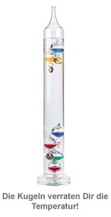 Galileo Thermometer - 2 Galileo Thermometer - 2