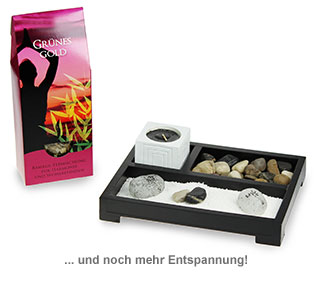 Geschenkset Zengarten und Teemischung - 3 Geschenkset Zengarten und Teemischung - 3