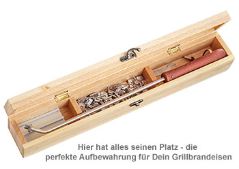 Grillbrandeisen - Grillkönig Opa - 3 Grillbrandeisen - Grillkönig Opa - 3