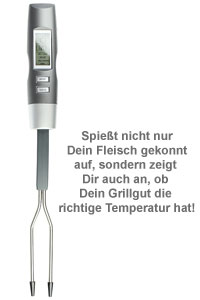 Grillthermometer - Elektronische Grillgabel - 2 Grillthermometer - Elektronische Grillgabel - 2