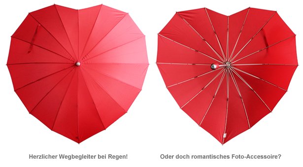 Herz Regenschirm - 2 Herz Regenschirm - 2