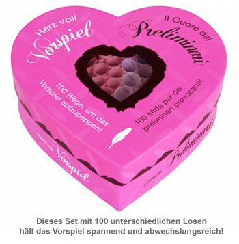 Herz voll Vorspiel - Set mit 100 Losen für Paare - 2 Herz voll Vorspiel - Set mit 100 Losen für Paare - 2