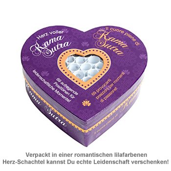 Herz voller Kamasutra - Set mit 69 Losen für Paare - 2 Herz voller Kamasutra - Set mit 69 Losen für Paare - 2