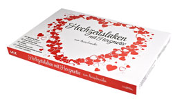 Hochzeitslaken Herzmotiv - zum Ausschneiden - 3 Hochzeitslaken Herzmotiv - zum Ausschneiden - 3
