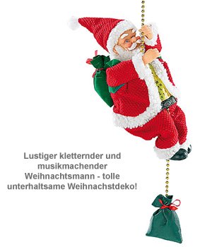 Kletternder Weihnachtsmann - Santa Crawl - 2 Kletternder Weihnachtsmann - Santa Crawl - 2