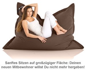 Komfort Sitzsack XXL - 12 Farben - 5 Komfort Sitzsack XXL - 12 Farben - 5