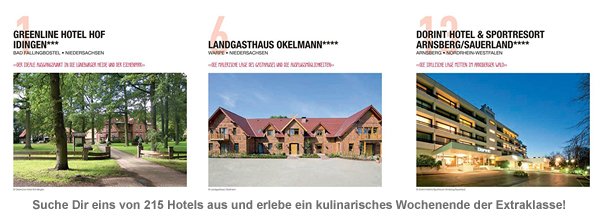 Kulinarisches Wochenende - Erlebnisgeschenk - 2 Kulinarisches Wochenende - Erlebnisgeschenk - 2