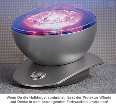 Laser Projektor - Kugellampe mit Polarlicht - 2 Laser Projektor - Kugellampe mit Polarlicht - 2