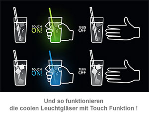 Leuchtglas mit Touch Funktion - 3 Leuchtglas mit Touch Funktion - 3