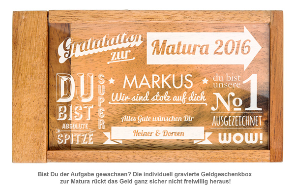 Magische Geldgeschenkbox zur Matura - Collage - 2 Magische Geldgeschenkbox zur Matura - Collage - 2