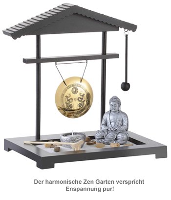 Mini Zen Garten - Gong - 2 Mini Zen Garten - Gong - 2