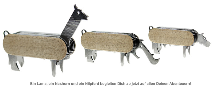 Multifunktionswerkzeug 7in1 - Tiere - 2 Multifunktionswerkzeug 7in1 - Tiere - 2
