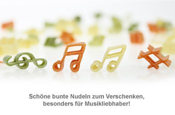 Pasta Musica - 250 g bunte Nudeln - 2 Pasta Musica - 250 g bunte Nudeln - 2