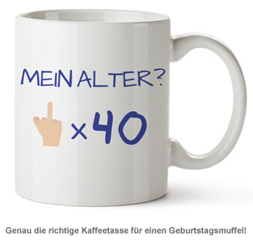 Personalisierte Tasse - Alter mal Finger - 2 Personalisierte Tasse - Alter mal Finger - 2